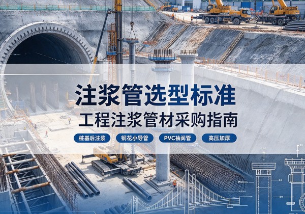 德格注浆管选型标准